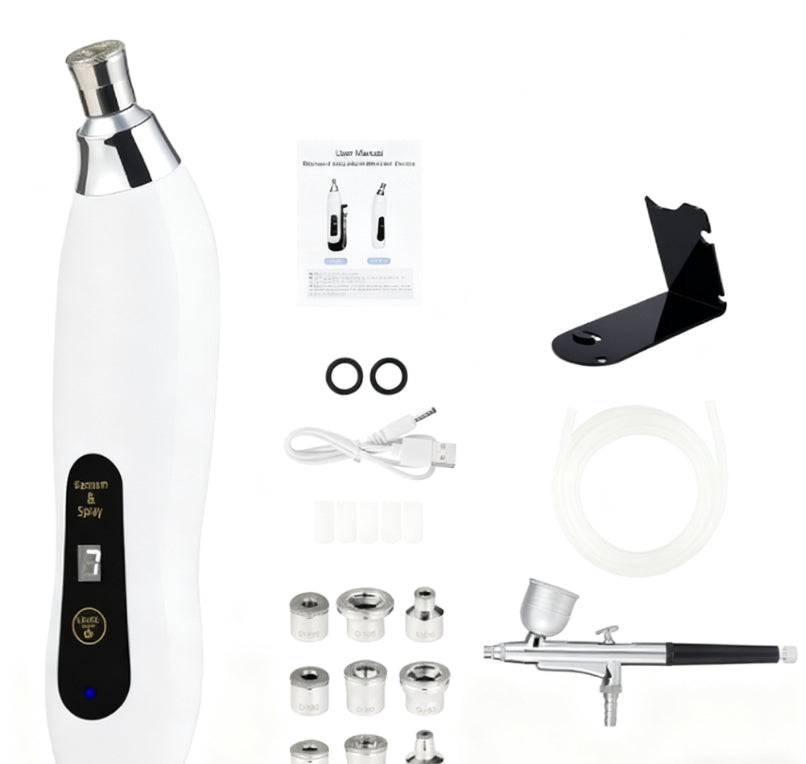 2-in-1 Diamond Microdermabrasion Beauty Device Multi-functional Exfoliation And Cleansing