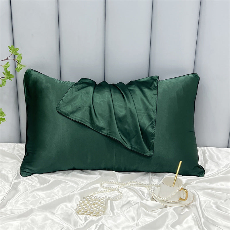 Double-sided Ice Silk Pillowcase Beauty Silk Pillowcase