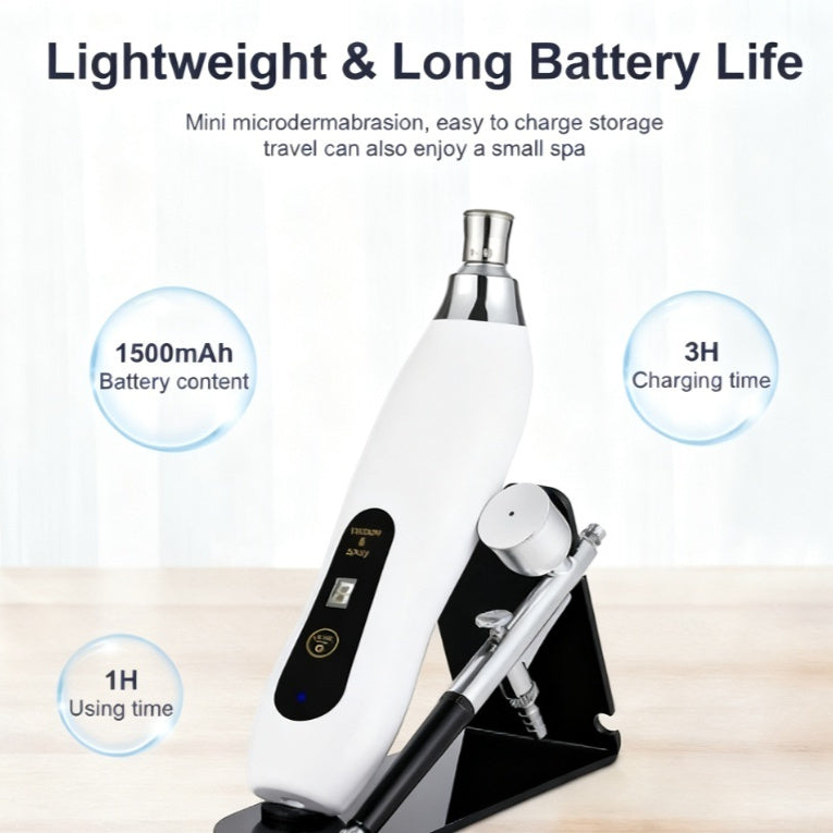 2-in-1 Diamond Microdermabrasion Beauty Device Multi-functional Exfoliation And Cleansing