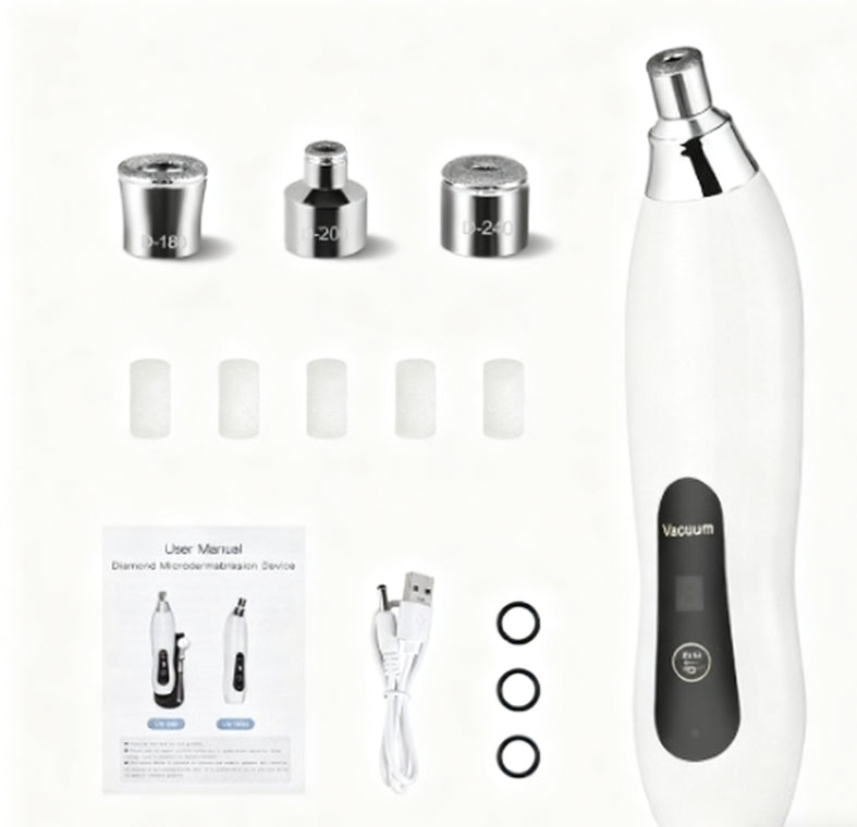 2-in-1 Diamond Microdermabrasion Beauty Device Multi-functional Exfoliation And Cleansing