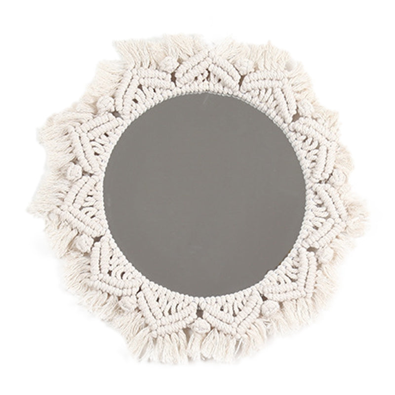 Hand-woven Vanity Mirror Tapestry Bedroom Homestay Vanity Mirror